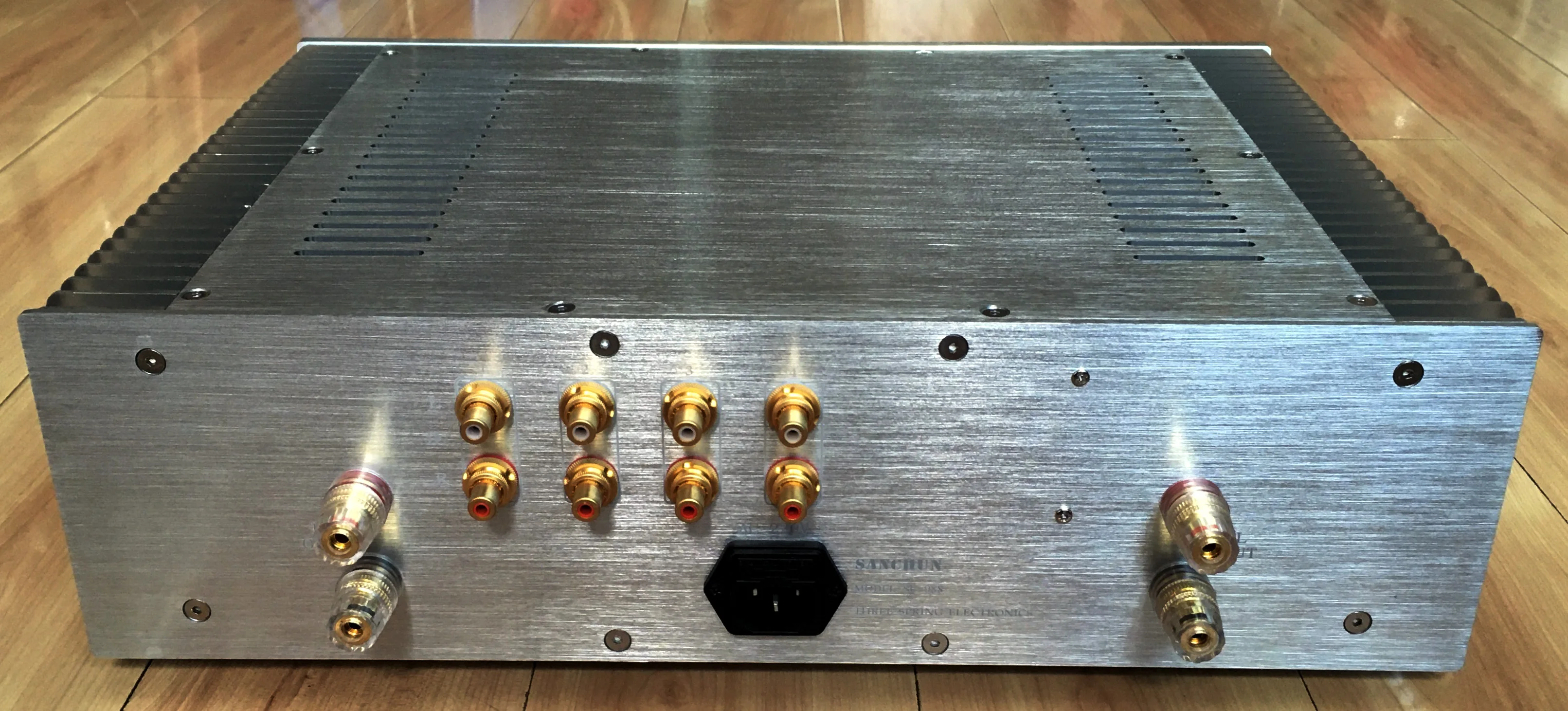 

New DIY hifi 150W+150W dual channel power amplifier Refer to circuit Bryston 3B with remote control