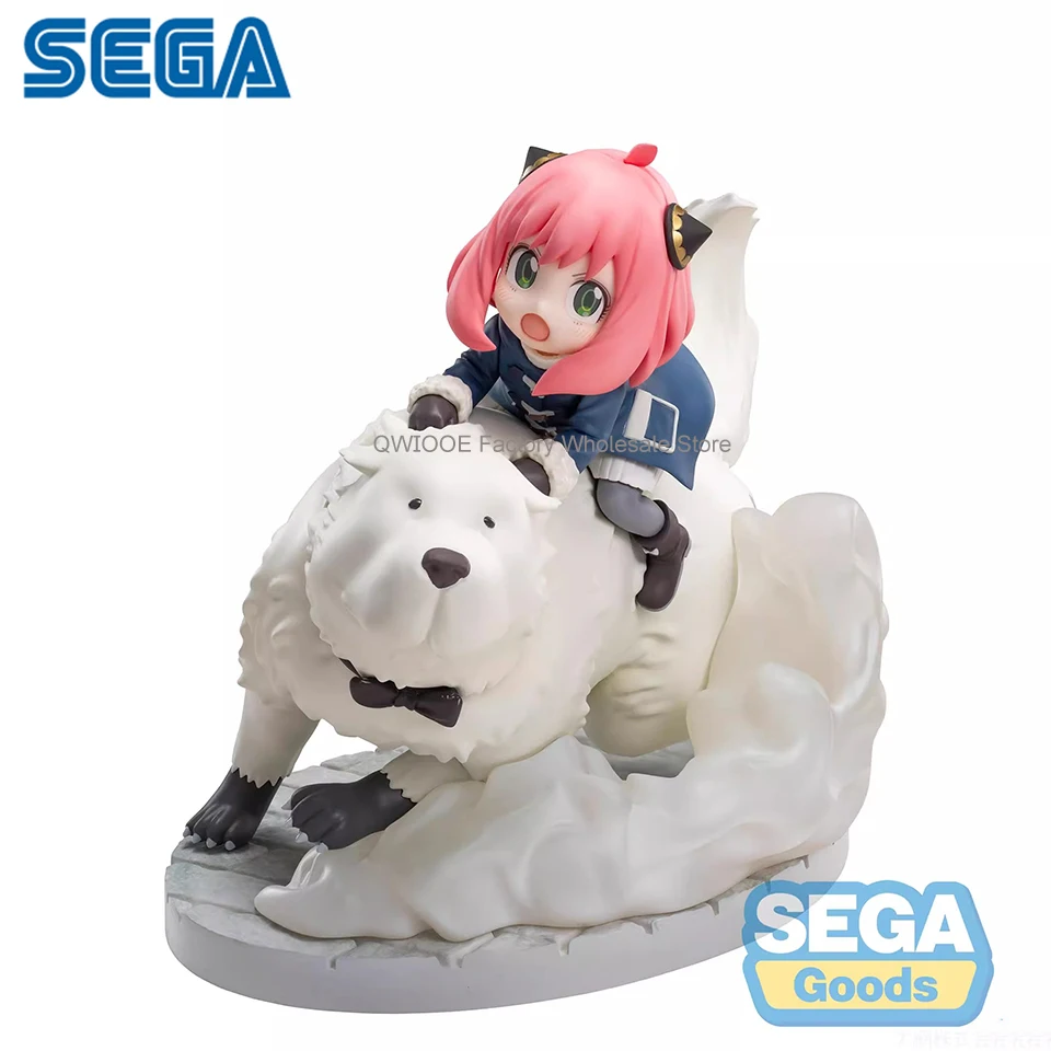 

Limited SEGA Spy x Family Figure Anya Forger 16cm Sitting Pose PVC ModelGirls Christmas Gift Box Anime Hardcore Collectible Gift