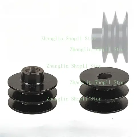 V 벨트 풀리 휠 엔진 168F 170F 188F 190F 152F GX120 GX160 GX200 GX390 소형 경운기 A/B 타입 홈