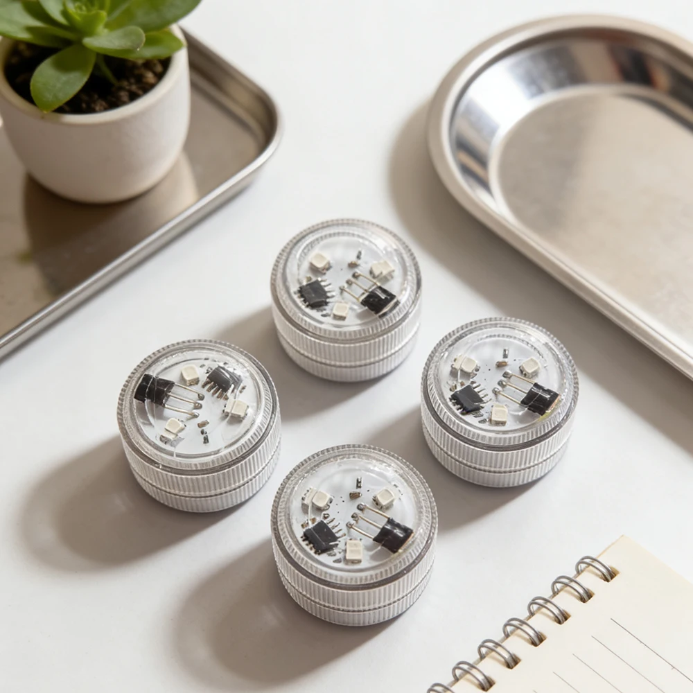 

RGB водонепроницаемый погружной светодиодный подводный светильник на батарейках, ночник для аквариума, бассейна, декор для свадебной вечеринки