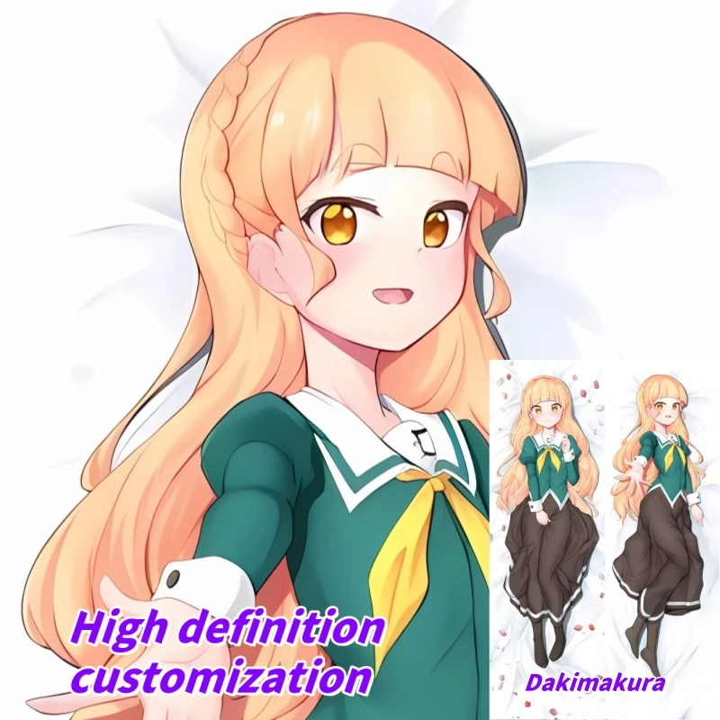 

Dakimakura Anime Pillow Case My Hibiscus Is My Job Shirayuki Youka Double-sided Print Of Life-size Body Pillowcase Gifts