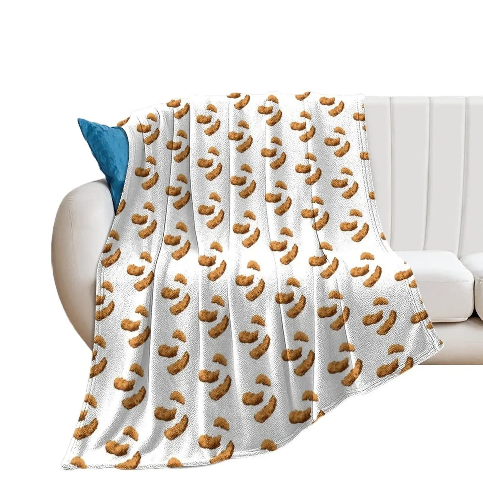 Chicken Tenders Throw Blanket Baby Single Bed linens Blankets