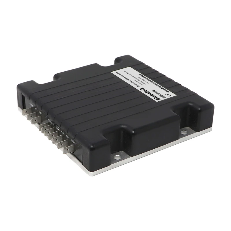 Dual Channel 2*60A 60V USB CAN Cooling Plate with ABS cover Brushed DC Motor Controller