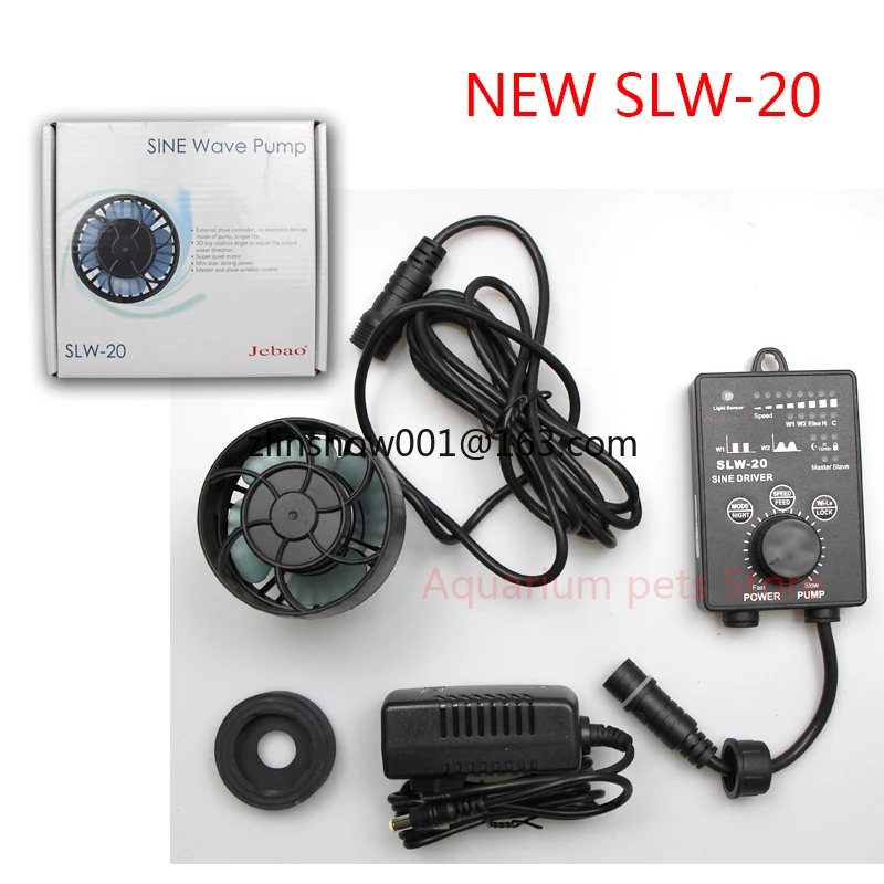 jebao SLW-3 SLW-5 SLW-10 SLW-20 SLW-30 fish tank mini wave pump sea tank aquarium intelligent surf pump flow pump frequency