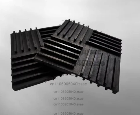 10pcs Rubber vibration dampening pads for air conditioner outdoor units - wear-resistant, corrosion-resistant, and age-resistant
