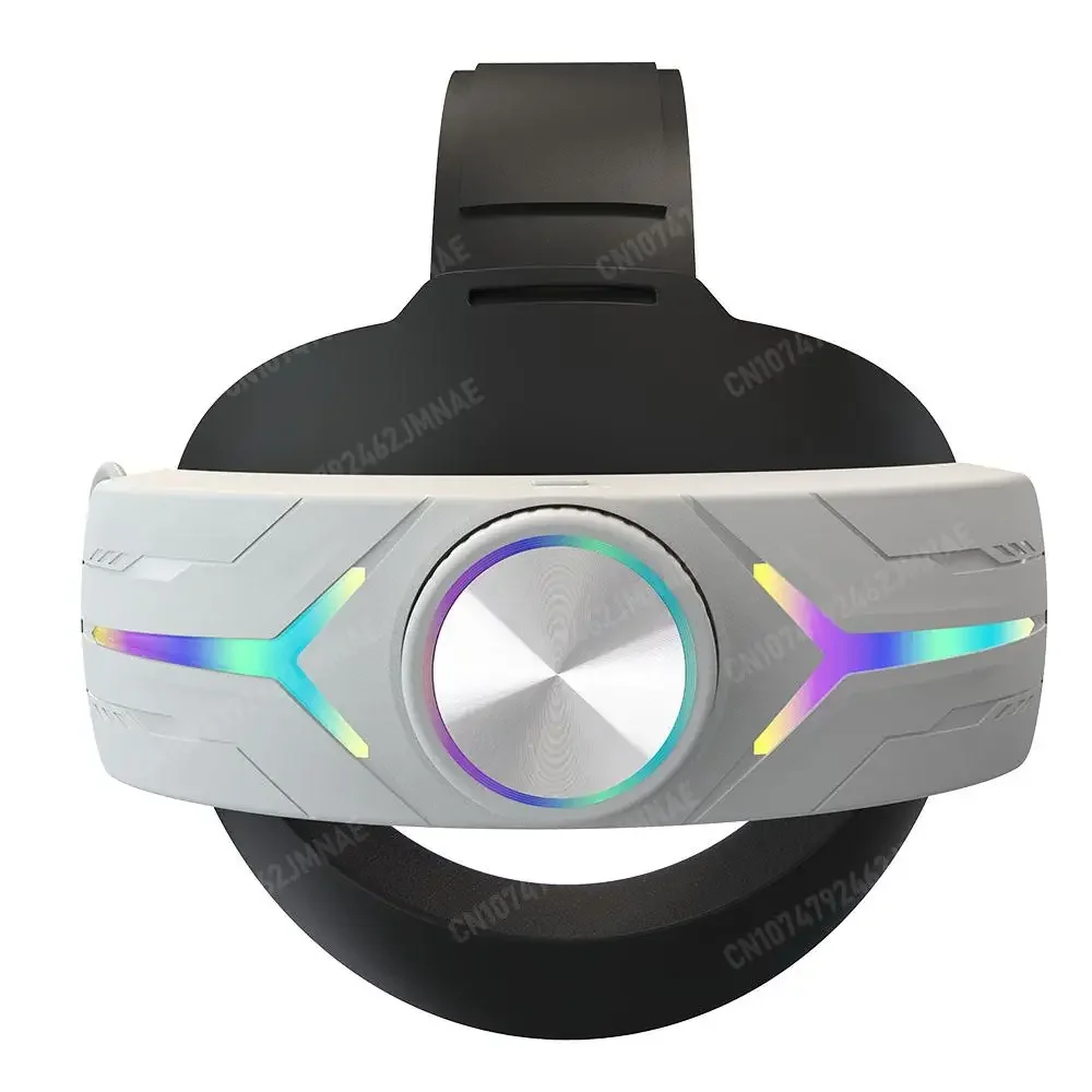 

Регулируемый RGB-ремешок для головы с LED-подсветкой, аксессуар для гарнитуры Meta Quest 3, комфортный, снижает давление на лицо