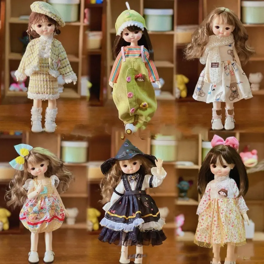 

Toy Accessories BJD Doll's Clothes Toy Clothes Toy Outfit Simulated Eye Hinge Doll Dress Dress Up 30cm Removable Joints Doll