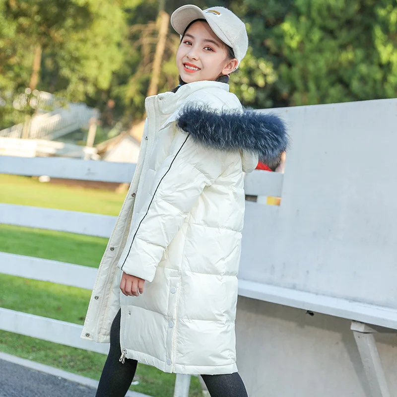 children's down jacket, girls' winter clothes, thickened Korean version, fashionable and foreign style men's coat, new style