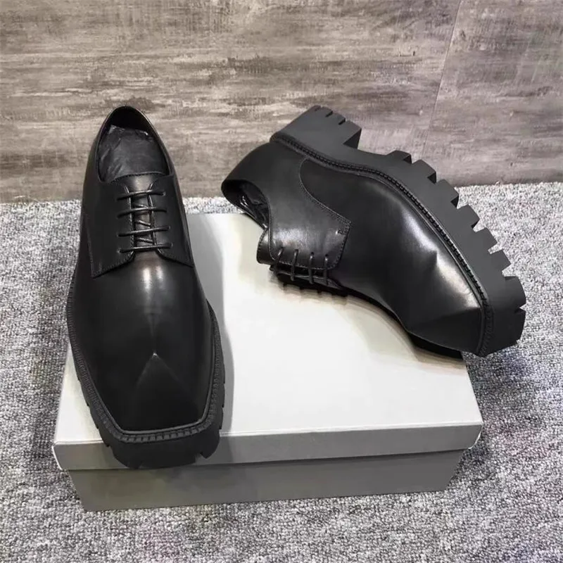 

Мужские ботильоны из натуральной кожи, повседневные мужские модельные свадебные ботинки ручной работы