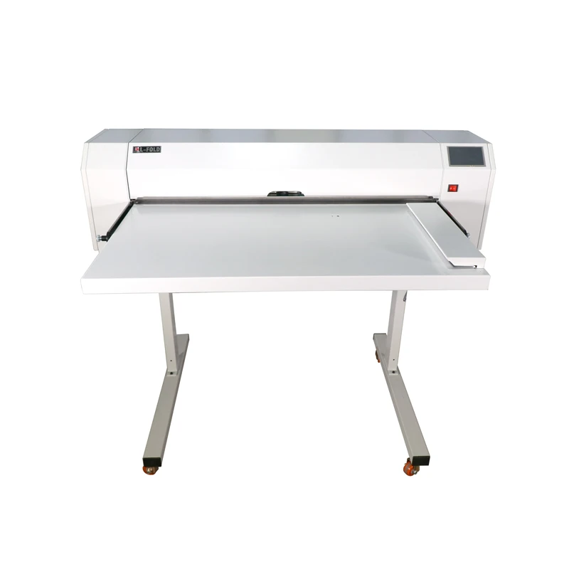 4000mm Wide Large Format Semi-automatic MAP FOLDER Paper Folding Machine with Unlimited Length