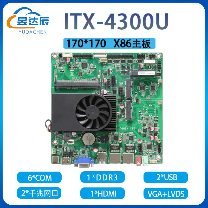 

Управление материнской платой ITX в процессоре Haswell/Broadwell i3 i5/4/5 поколения i7 17*17 4300 u