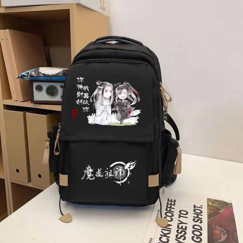 29×20×46cm Black White Red Blue, Grandmaster of Demonic Cultivation, Mo dao zu shi, Anime, School Bags, Backpacks, Girls