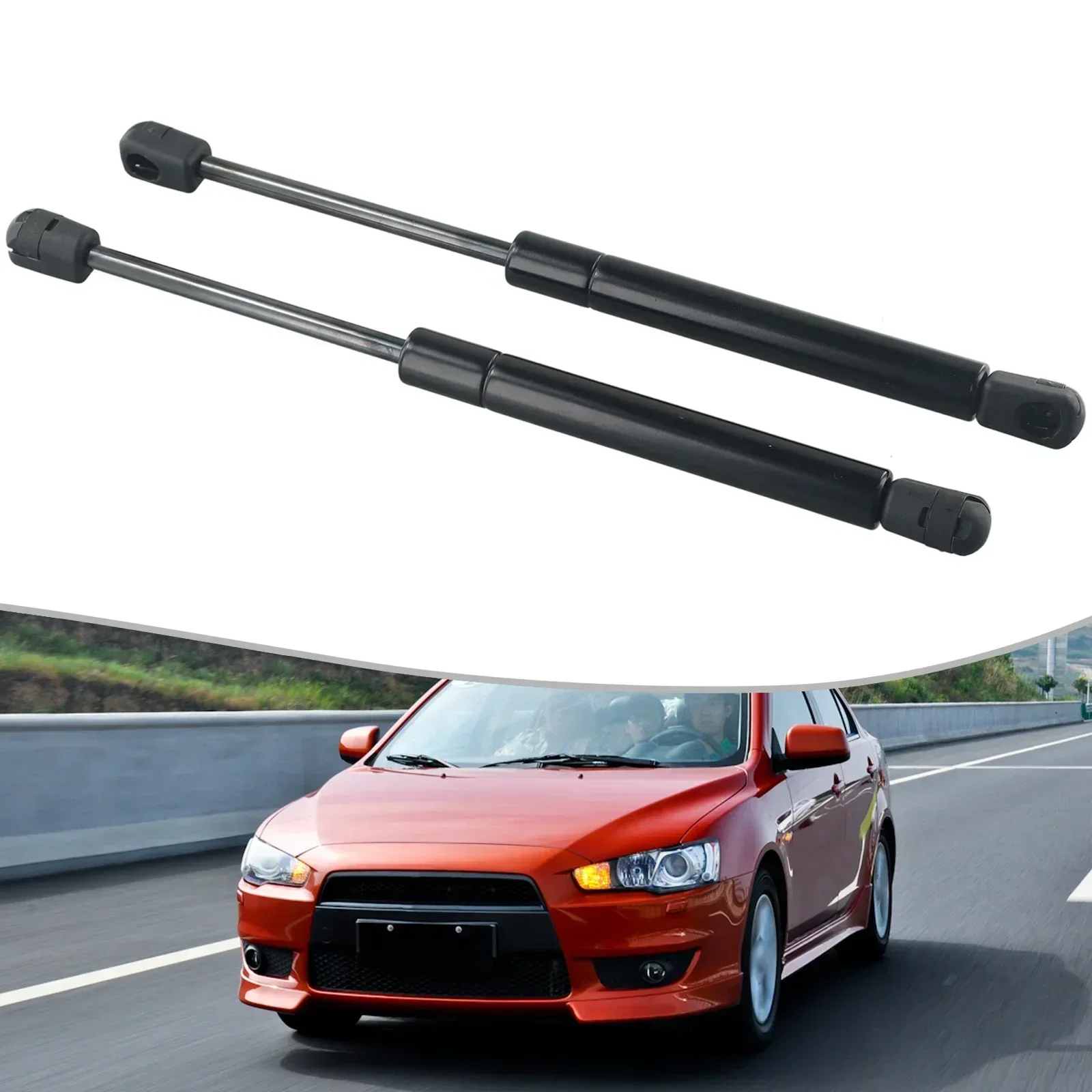 

2pcs Car Tailgate Rear Trunk Lift Struts For Lancer EX EVOs 2008-2015 Tailgate Boot Shock Lift Strut Support Bar