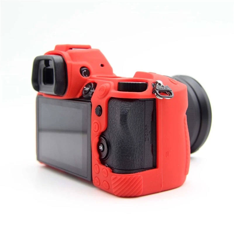 

For Nikon z6ii z7ii z5 , camera soft bag protective sleeve photography bag ，silicone protective case + free tempered film