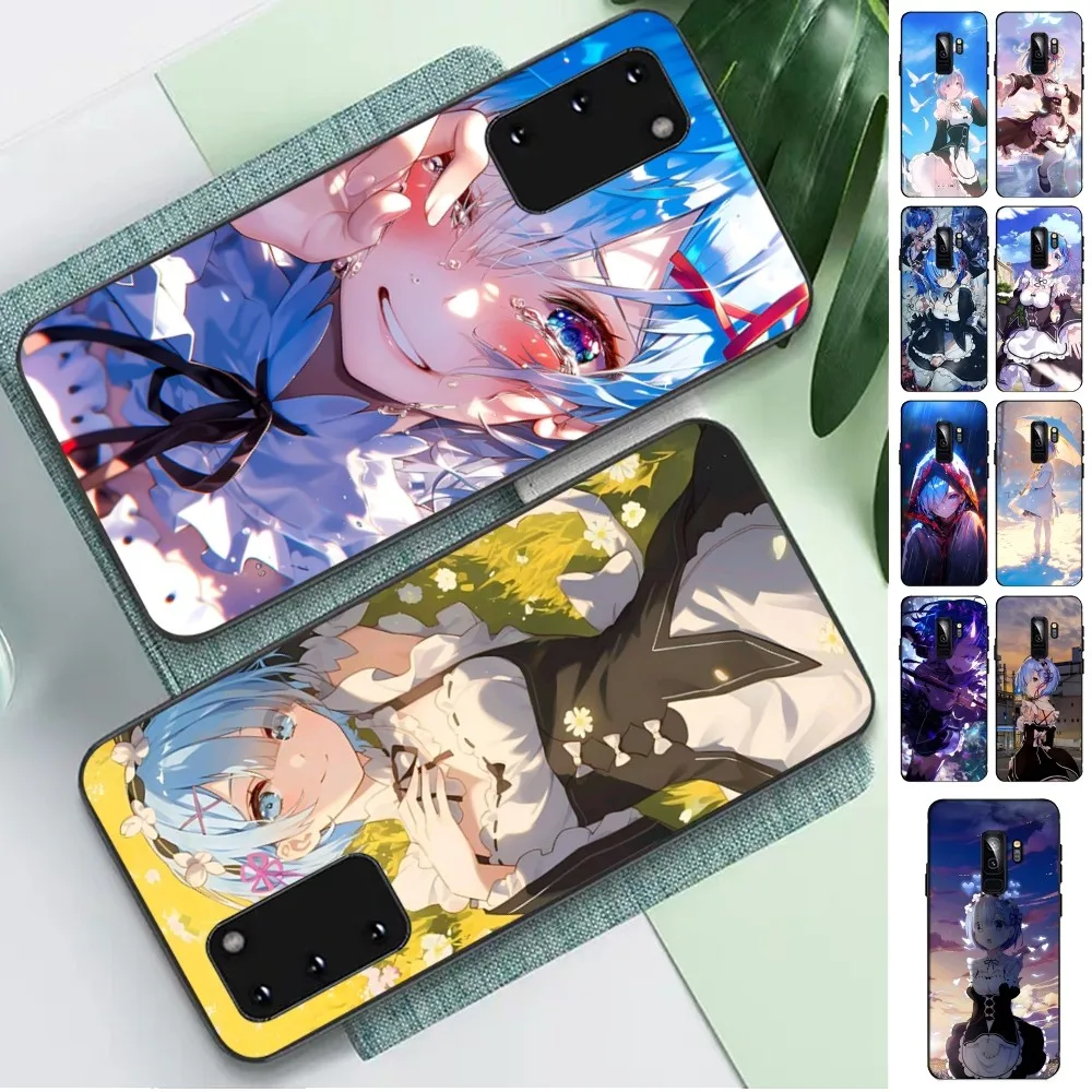 Re0 R-Rem Phone Case For Samsung S 9 10 20 21 22 23 30 23 24 Plus Lite Ultra FE S10lite Fundas