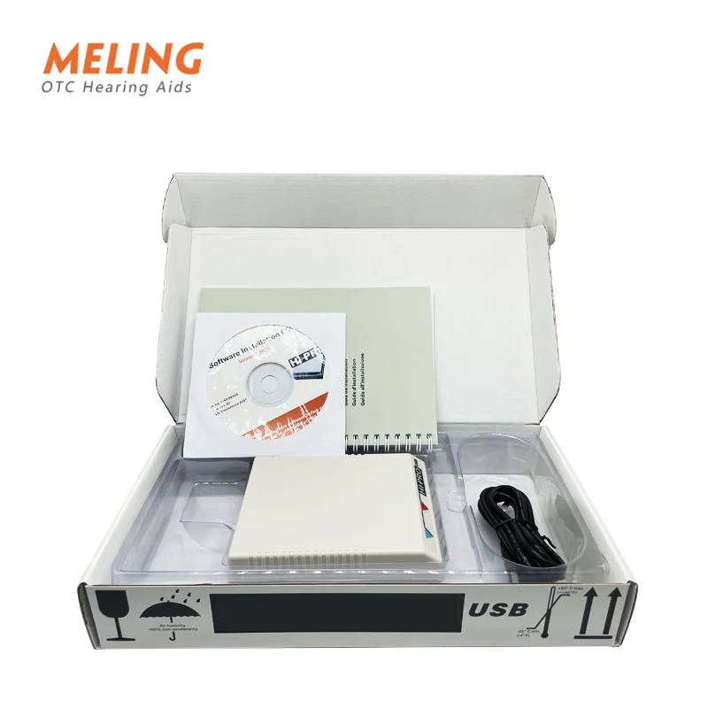 Digital Hearing Aid Programmer programming box work for All digital hearing aids Siemens Resound Functioned as Hi-Pro hipro