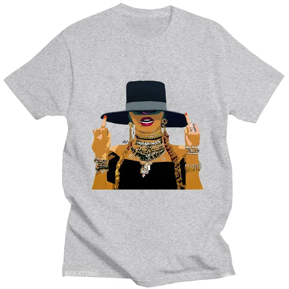 

Beyoncé T-shirt for Girls 100%Cotton O-neck Casual Tee-shirt Summer Comic Graphic Printing Soft Tshirt Ropa Mujer Fashion Tees
