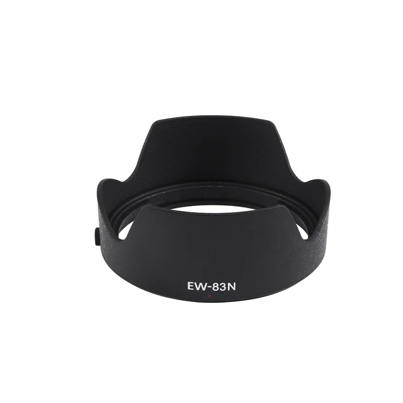 ABAN Lens Hood Camera EW-83N 77Mm Reverse Petal Flower Cover Protector For Canon Eosr R5 R6 Rp Rf 24-105Mm F4 L Is Usm Lens