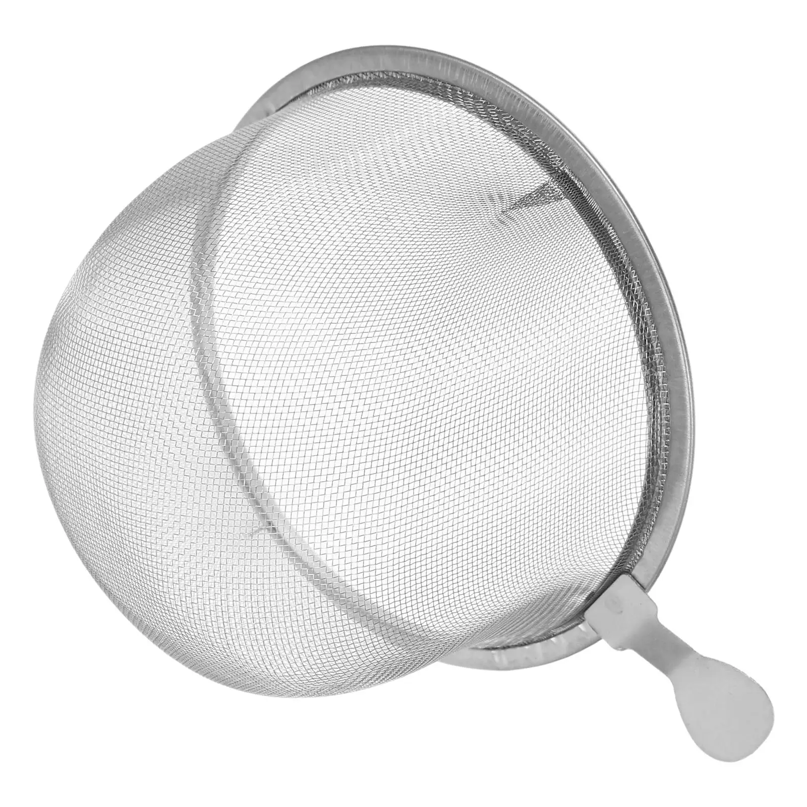 

Teapot Strainer Stainless Steel Filter Home Office Fine Mesh Sifter Practical Infuser Silver Durability Application Loose Tea