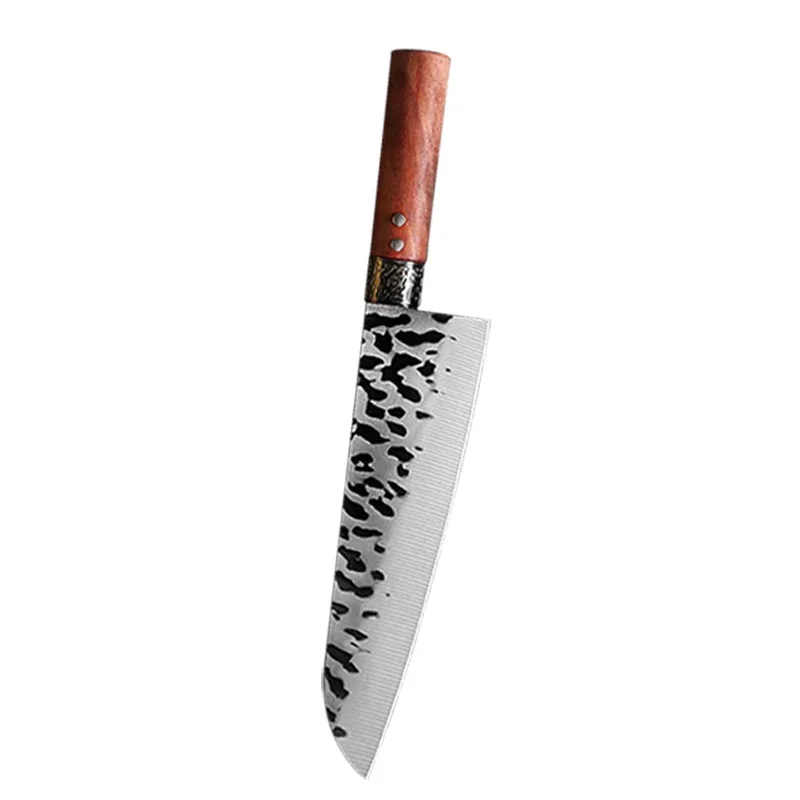 Forged Kitchen Chef Knife Set High Carbon Steel Meat Vegetables Slicing Knives Professional Butcher Chop Bone Cleaver Knife