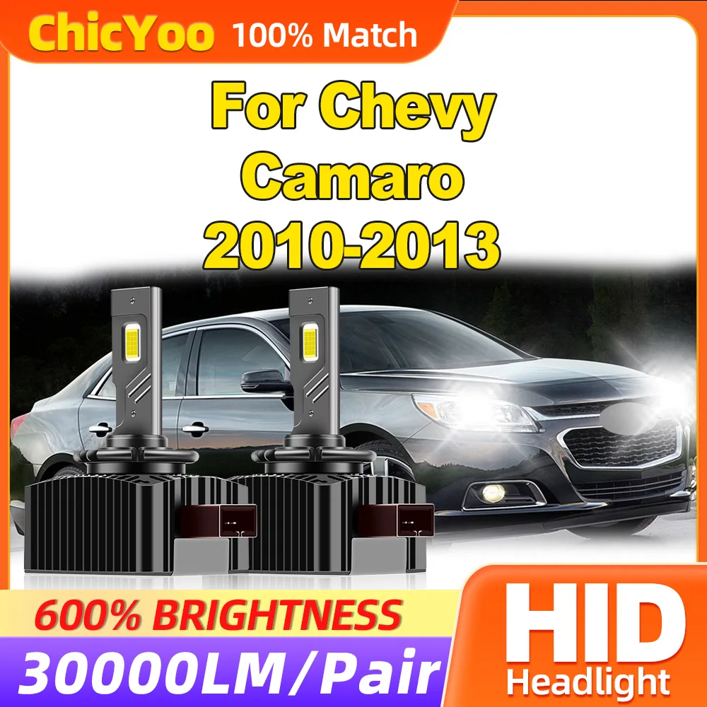 

30000LM LED Car Headlight Bulbs 120W HID Xenon Headlamps 6000K White 12V Auto Lamps For Chevy Camaro 2010 2011 2012 2013