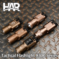 Tactical Surefir SF X300U X300 Ultra XH35 Metal Pistol Scout Light Airsoft Weapon Gun Light Strobe Flashlight Lanterna Torch