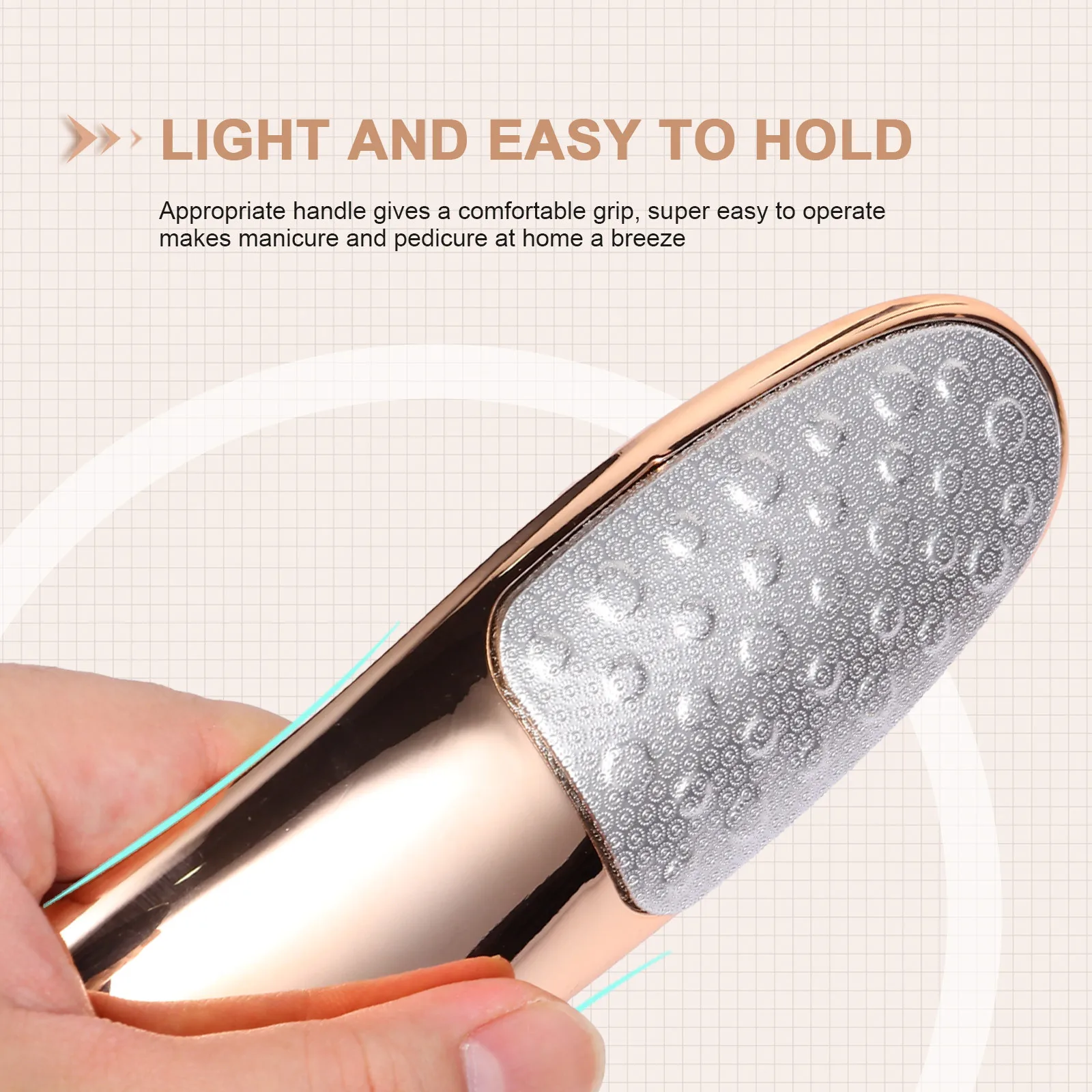 

Двусторонняя пилочка для удаления мозолей, прочный инструмент для педикюра для удаления омертвевшей кожи, средство для удаления жесткой кожи, рашпиль для ног, полировщик для ногтей