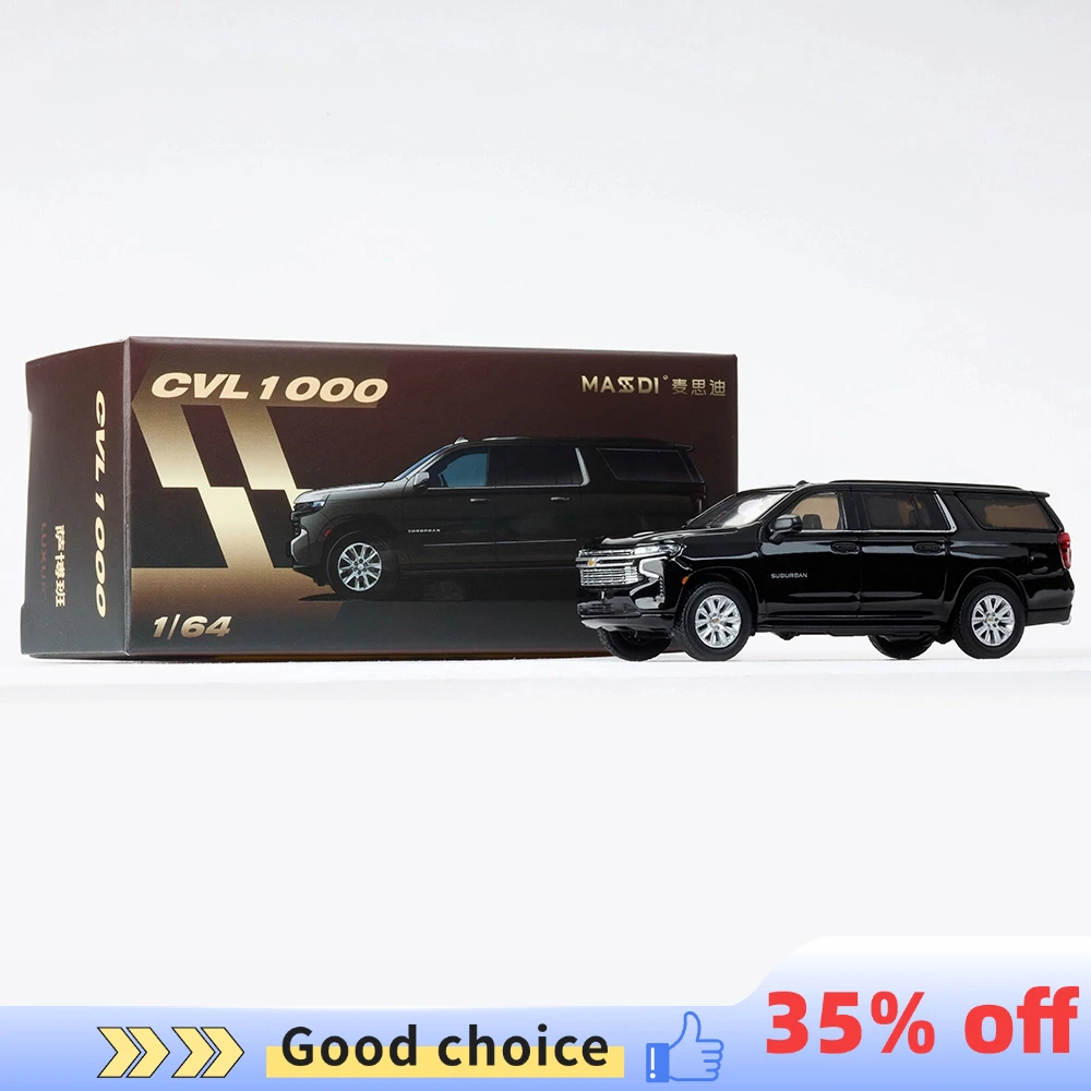 MASDI 1/64 Saban Black Diecast Alloy Toys Model Cars Motor Vehicle Diecast Metal Model Gifts for Teens