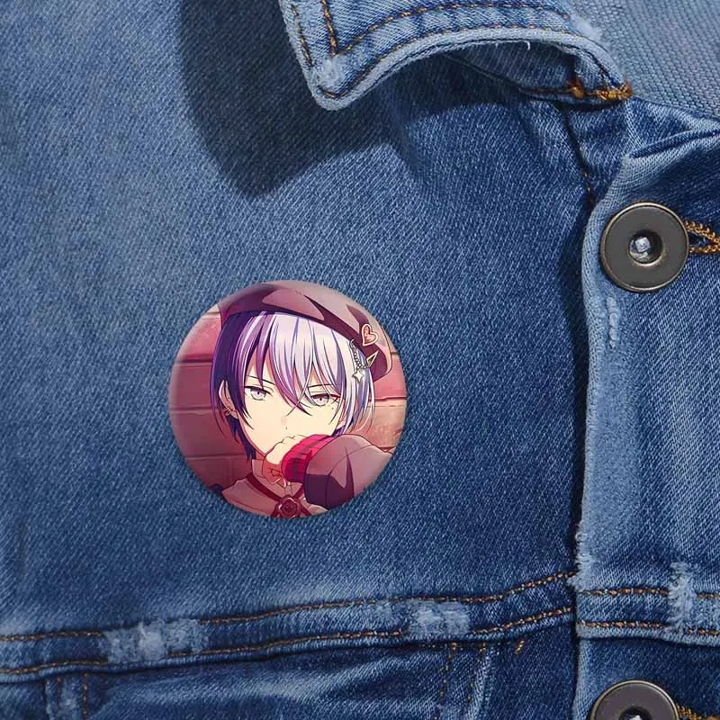Project Sekai Colorful Stage Brooches Vivid BAD SQUAD Aoyagi Toya Badge Anime Peripheral Jewelry Enamel Pins for Bag Clothes