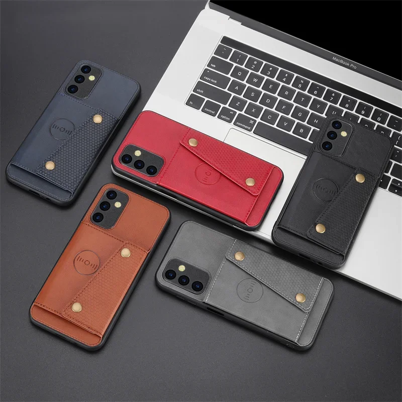 For Samsung Galaxy A15 5G Case Leather Car Magnetic Card Slot Holder Wallet Phone Case for Sumsung A15 A 15 GalaxyA15 Back Cover