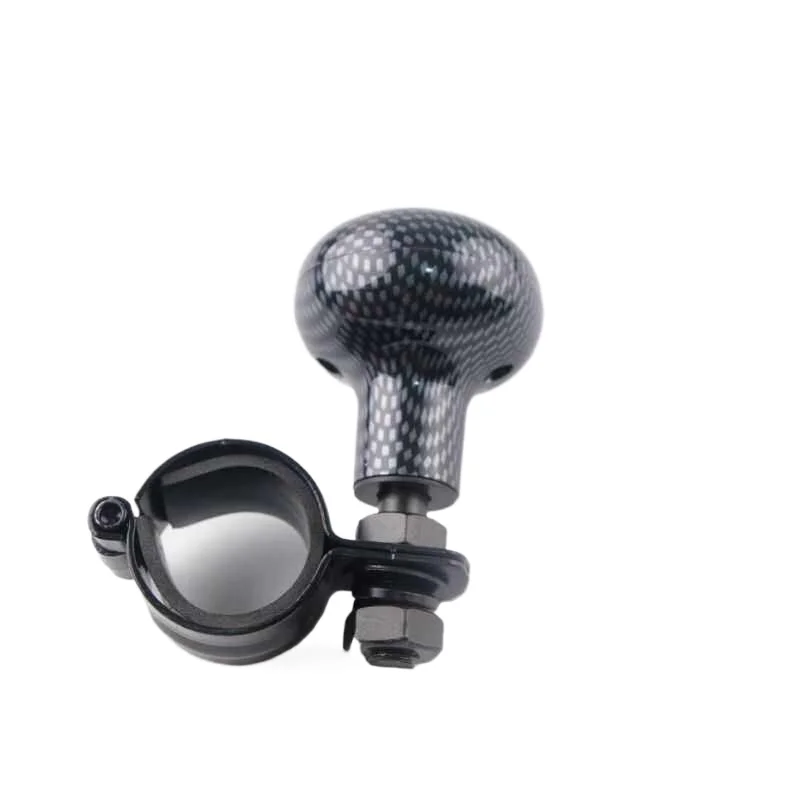 Steering Wheel, Power Ball, Universal Power Steering Assist, Adjustable, Carbon Fiber Color