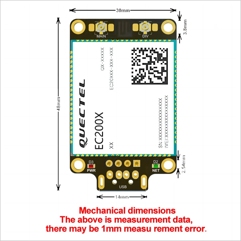 Way USB دونغل مع حقيبة ، هوائي داخلي ، CAT4 ، LTE Cat 4 ، سلسلة وحدة