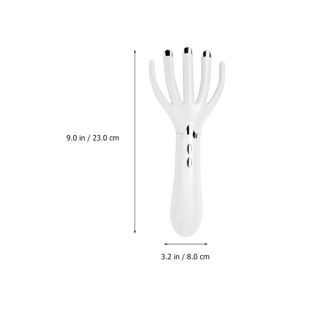 Massage Comb Strong Vibration Scalp Massager 8500 Times Min ABS Material Comb Portable USB Charging