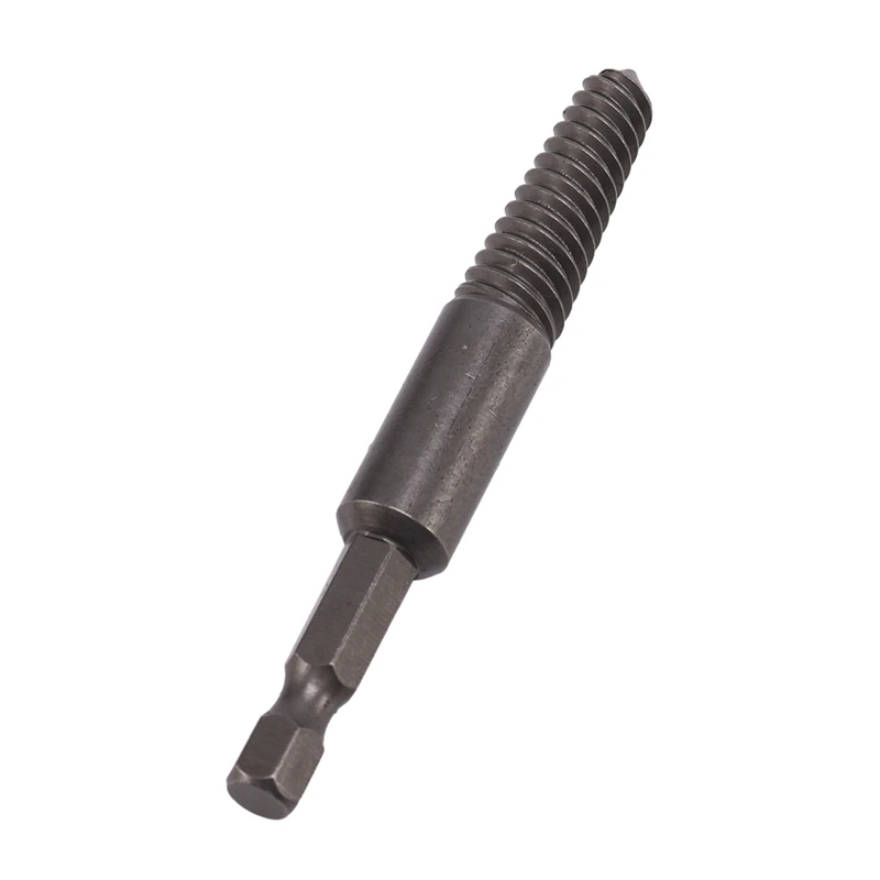 ABGG-6Pcs/Lot Bolt Remover Screw Extractor HSS Screw Remover Drill Bits With Hex Shank And Spanner For Broken / Damaged Bolt Stu