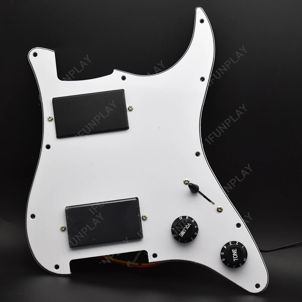 HH Prewired هامبوكر بيك جارد بيك اب محملة بيك جارد بيك اب ST الغيتار الكهربائي #2