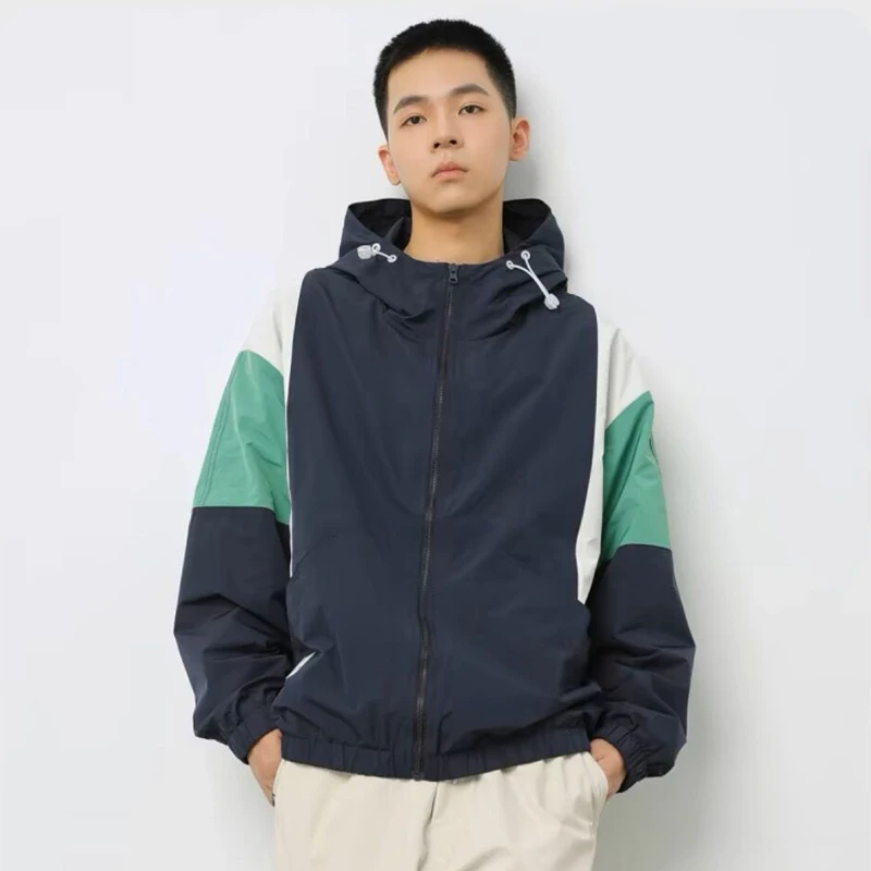 جاكيت رجالي مرقع ، جاكيت بهودي ، معاطف يومية غير رسمية ، موضة كلاسيكية ، زوجان للربيع والخريف