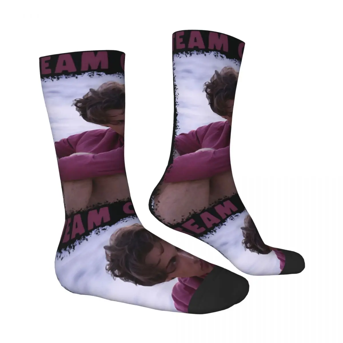 جوارب Conrad Fisher Bootleg الصيف التي تحولت إلى جوارب قوطية جميلة للزوجين جوارب تزلج ناعمة للخريف جوارب مضادة للانزلاق #3