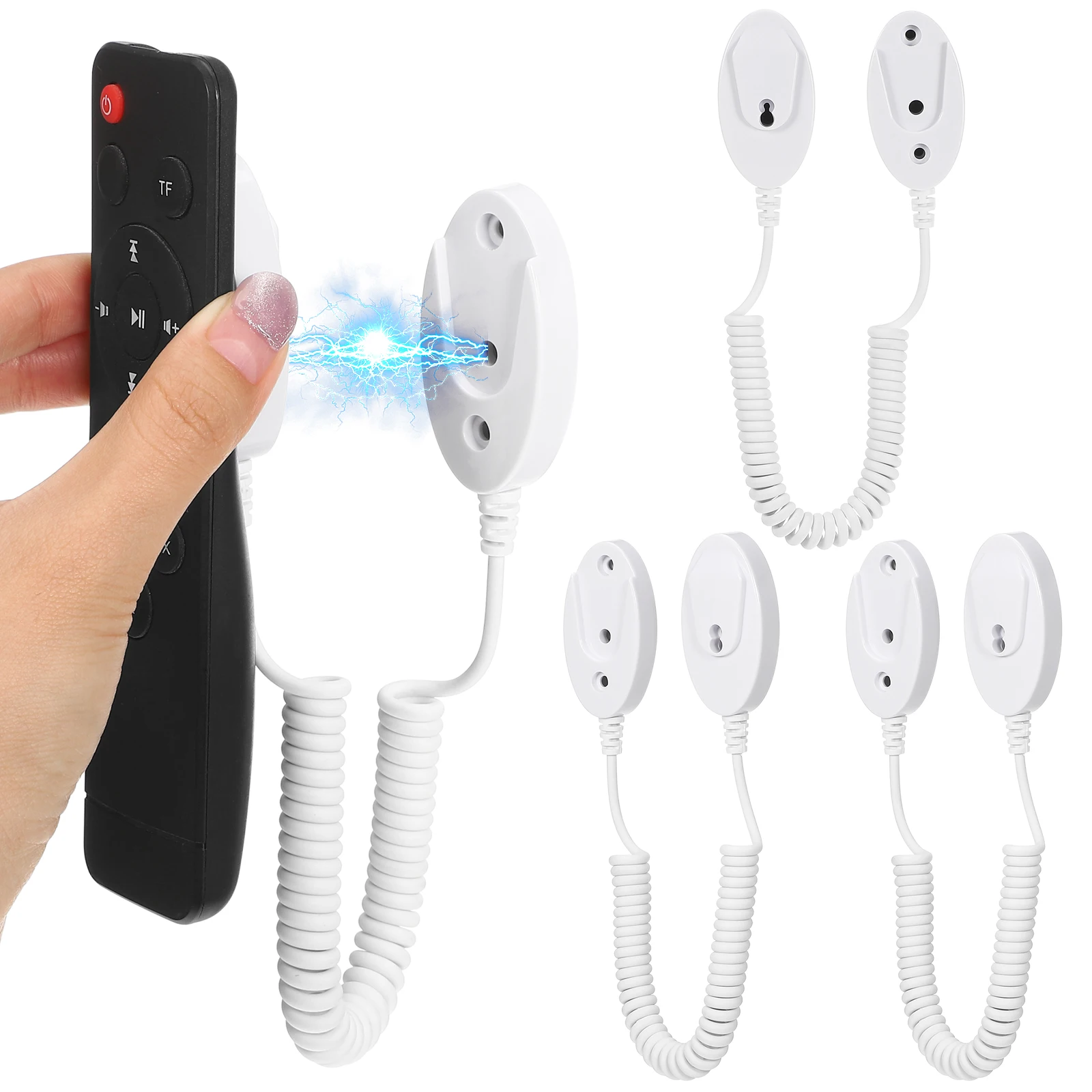 

Remote Control Anti Lost Rope Retractable Tether Holder Cable Leash 100cm Durable Chain for Remote Home Hotel School