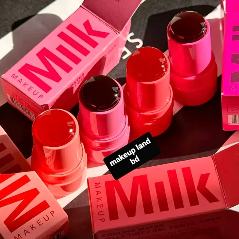 In Stock Milk Makeup New Blush Stick Cooling Water Jelly Jelly Blush Stick Lip Balm 2 in 1 Multi-color Makeup