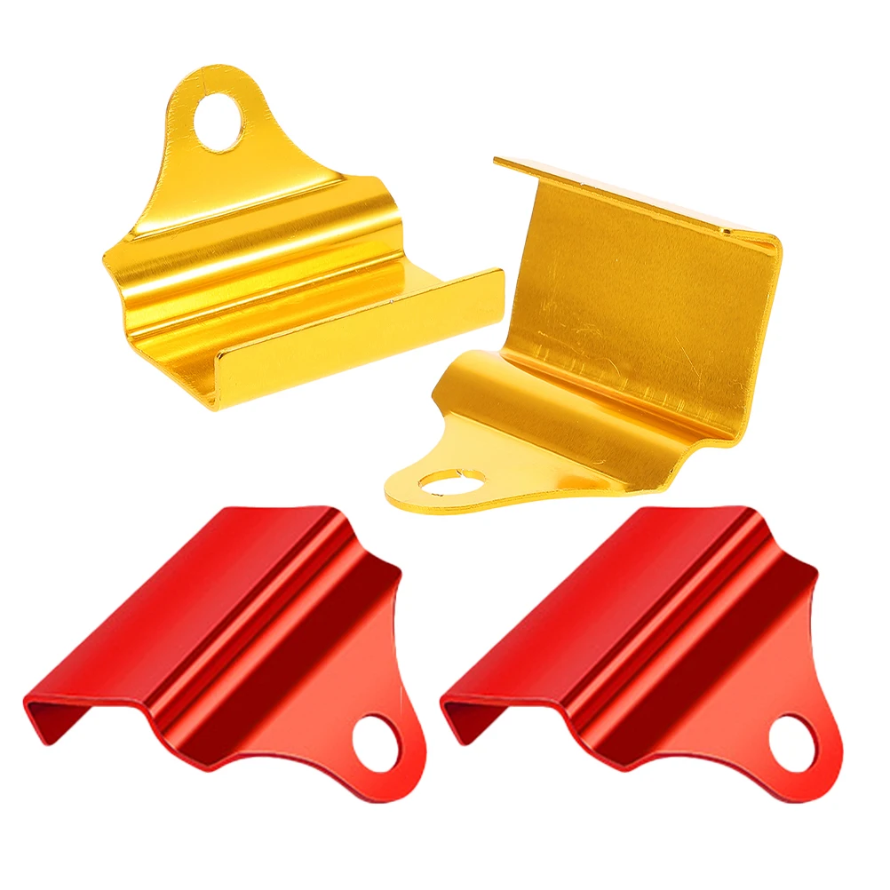 

4pcs Universal Aluminum Alloy Digital Meter Bracket For Motorcycle Panel Mount Speedometer Odometer Monitor Lightweight