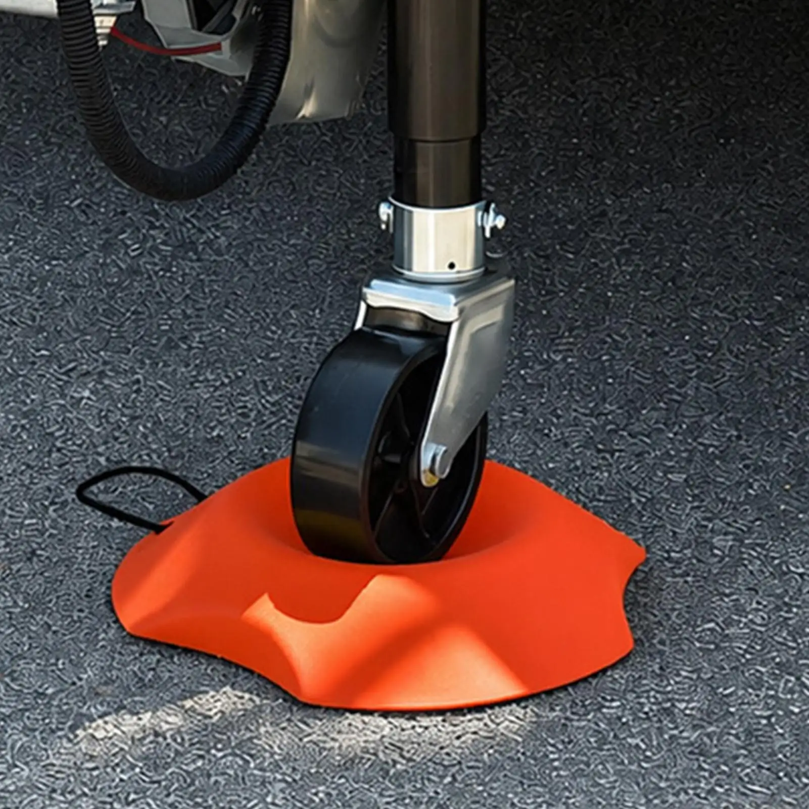 Heavy-Duty Non-Slip Trailer Wheel Chock Antiroll Stabilizer Wheel Stopper For Boat Trailers RV Parking Camping Boat Loading