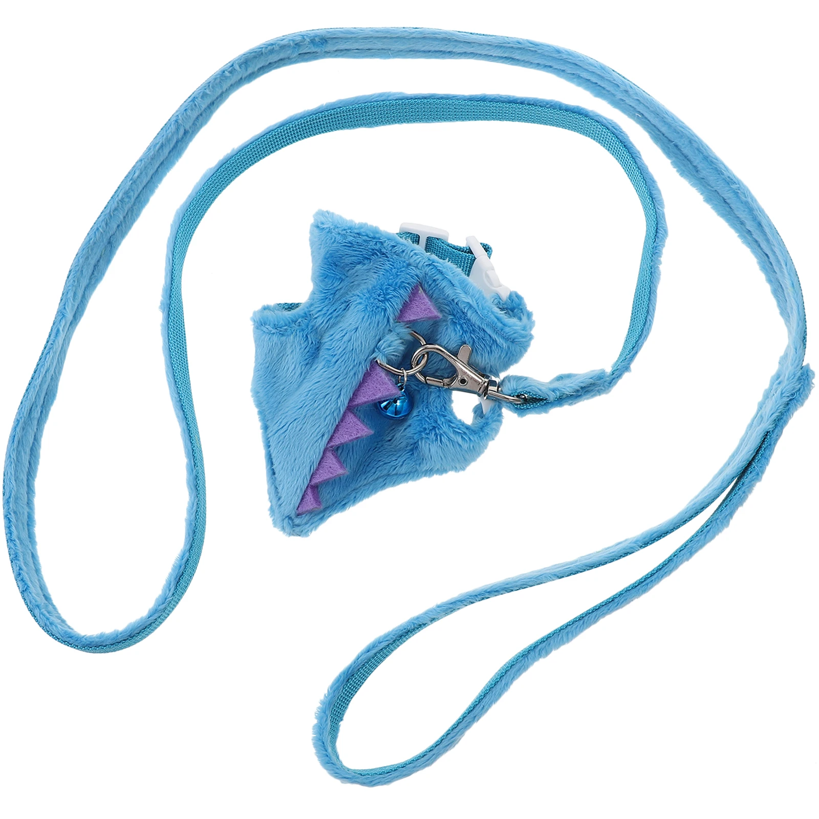 

Pet Harness Leash for Dogs Cats Ferrets Cartoon Short Wear Resistant Adjustable Traction Rope Small Pets Chest Strap