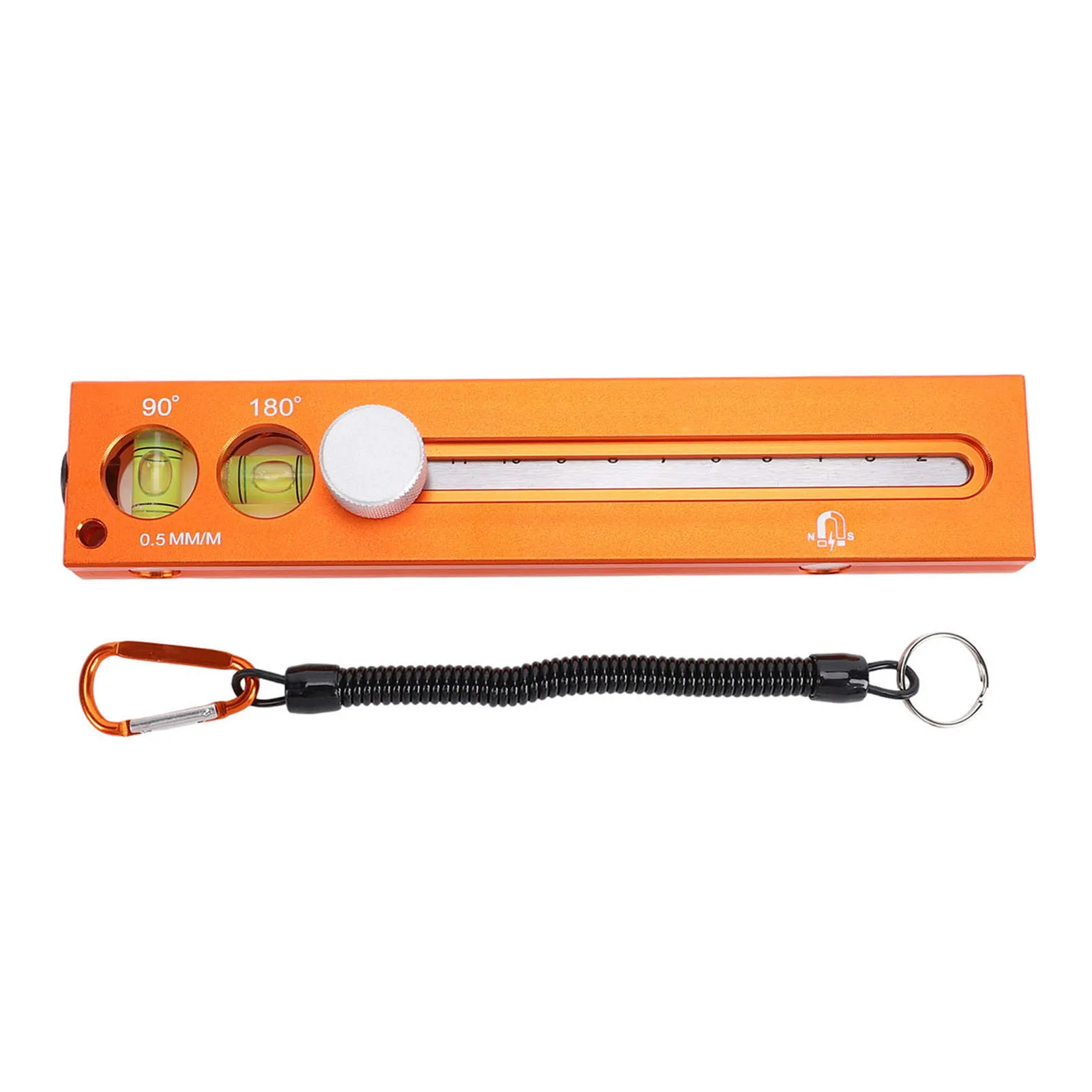 

Multifunctional Marking Ruler with Level Bubbles and Dual Magnets Telescoping Multi Angle Scriber Measuring Tool