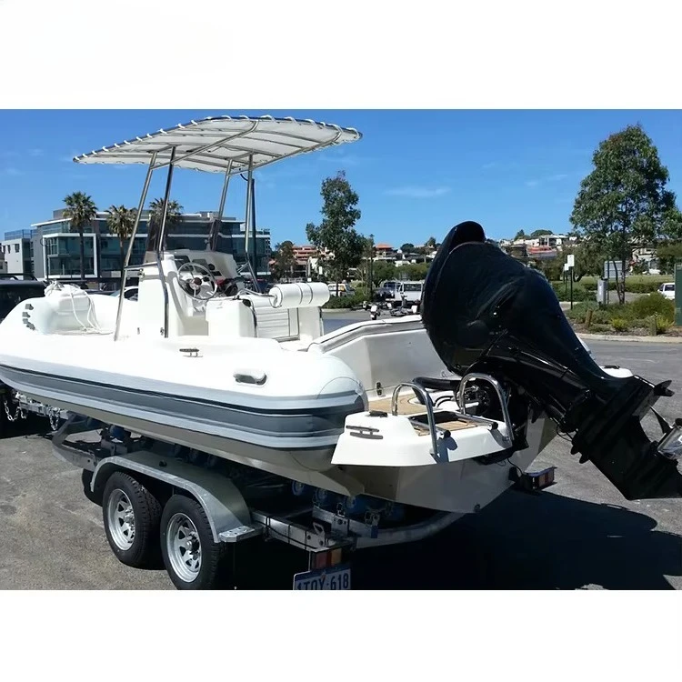 CE Direct France Hypalon Rigid Inflatable Boat China Rib Boats with Outboard Motor