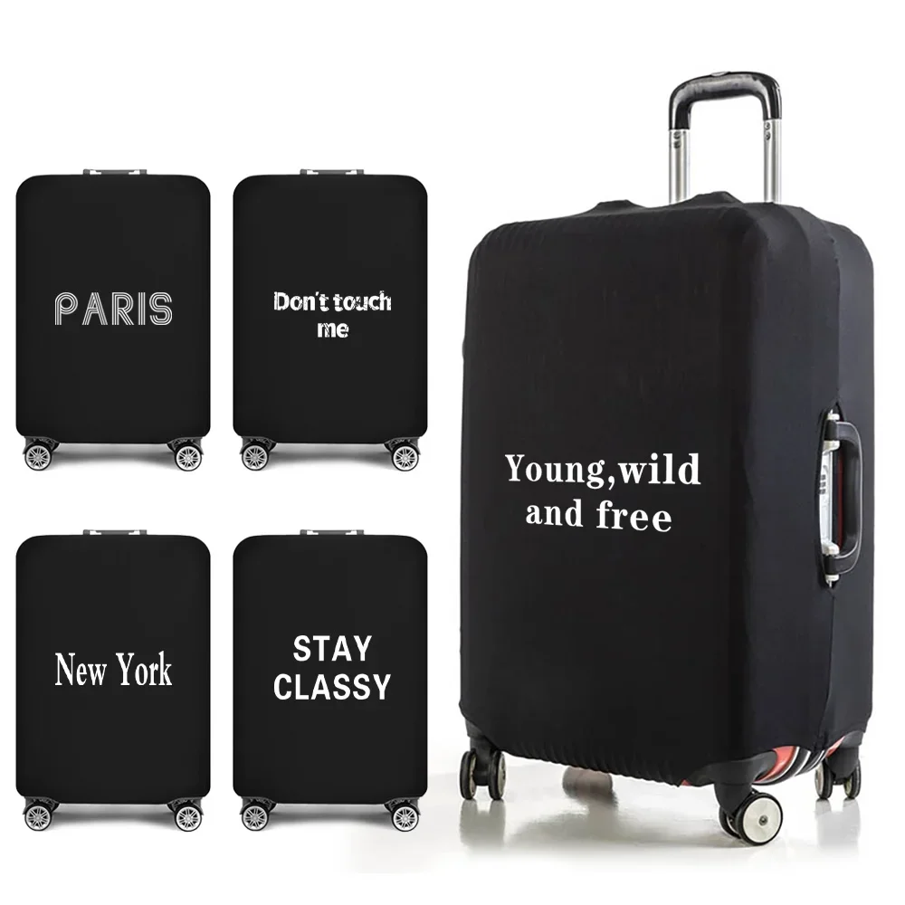 

Travel Essentials Bags and Suitcase Cover for 18-32 Inch Walls Print Trolley Case Holiday Traveling Accessories Luggage Covers