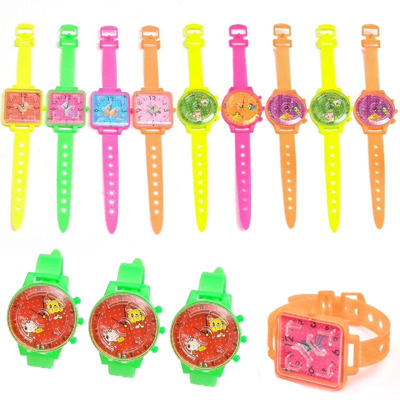 1PC 3D Maze Magic Watch Toy Puzzle Games Kids Balance Rolling Ball Maze Toys For Children Adult Stress Reliever Toy Random Color