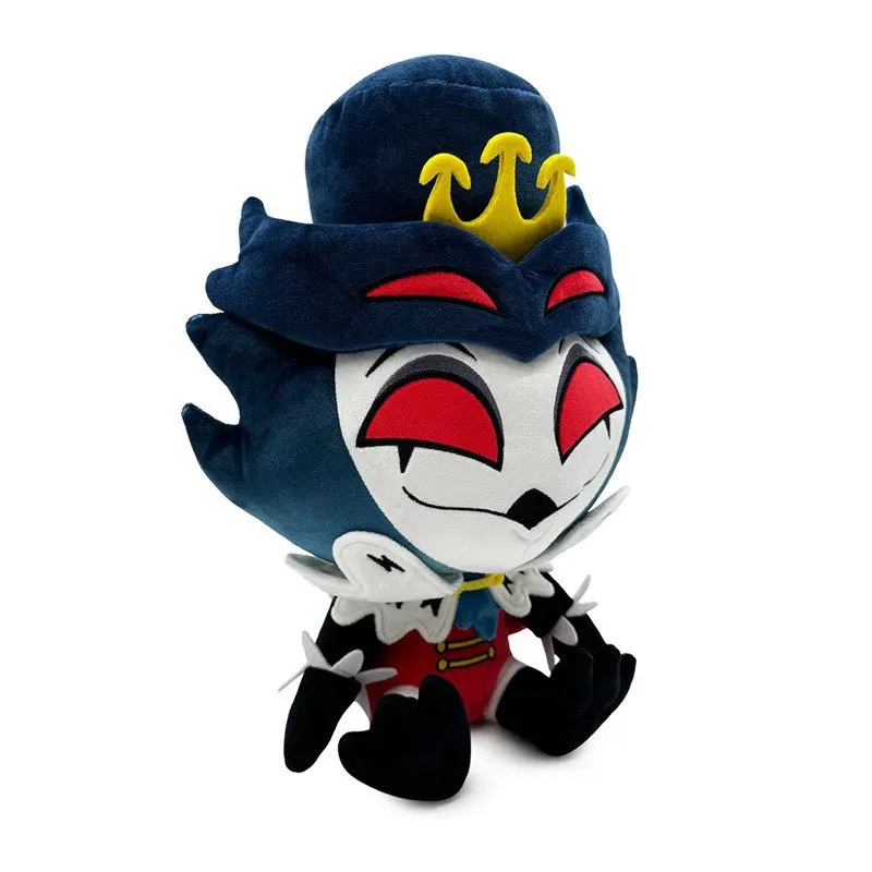 Drôle Helluva Boss poupées en Peluche jeu Hazbin Striker Clown jouets en Peluche anniversaire vacances cadeau Peluche 20 cm film fête maison poupées