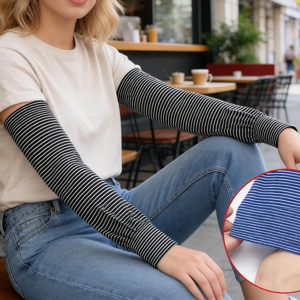 

1 пара охлаждающих нарукавников с защитой от УФ-излучения для летней езды на автомобиле, пеших прогулок и бега