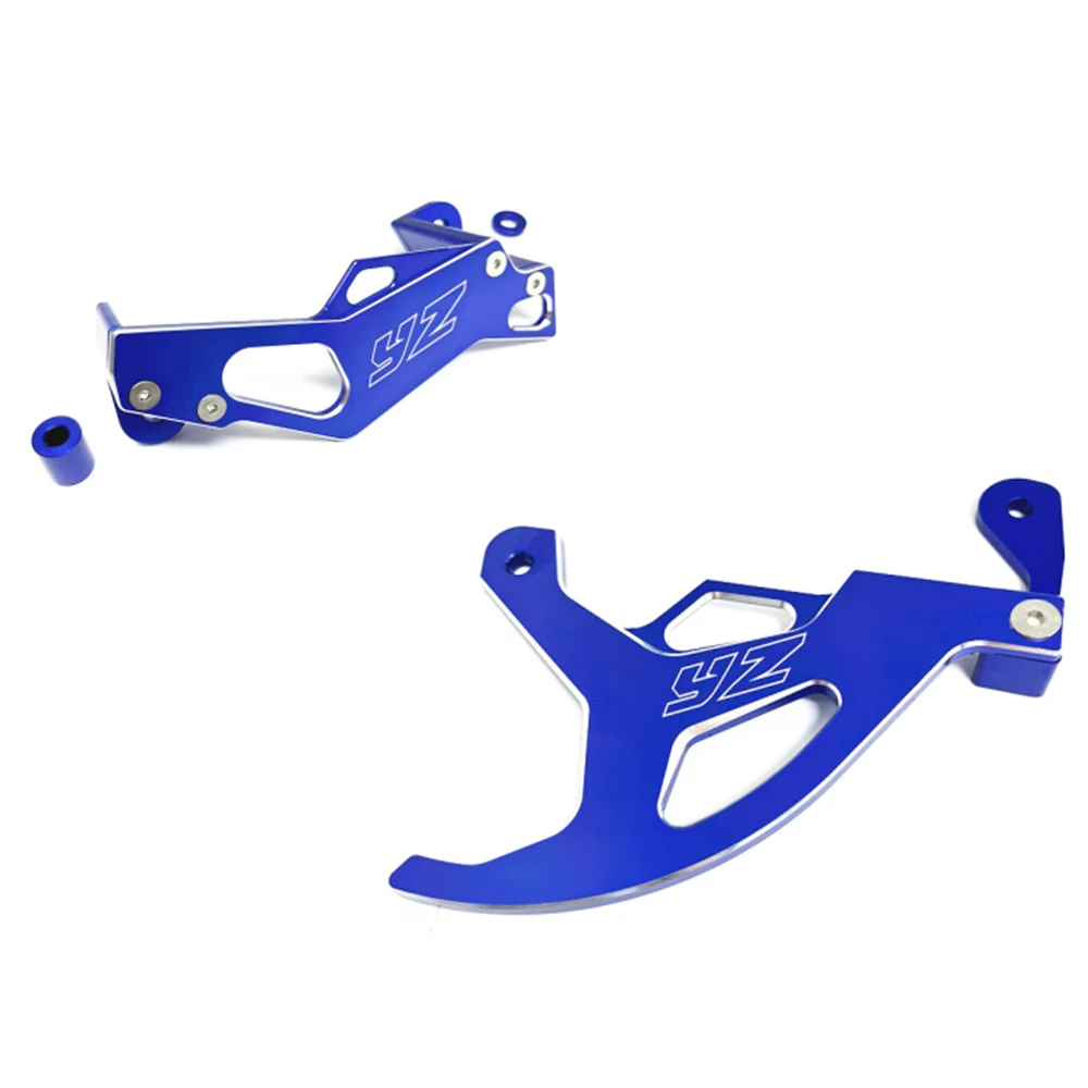 For YAMAHA YZ125 YZ125X YZ250 YZ250F YZ250X YZ250FX YZ450F 450FX Motorcycle YZ LOGO CNC Rear Brake Caliper Guard Cover Protector
