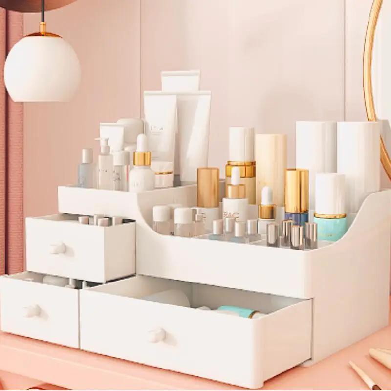 

Storage Box Cosmetics Rack Desktop Rack Multifunctional Miscellaneous Makeup Dormitory